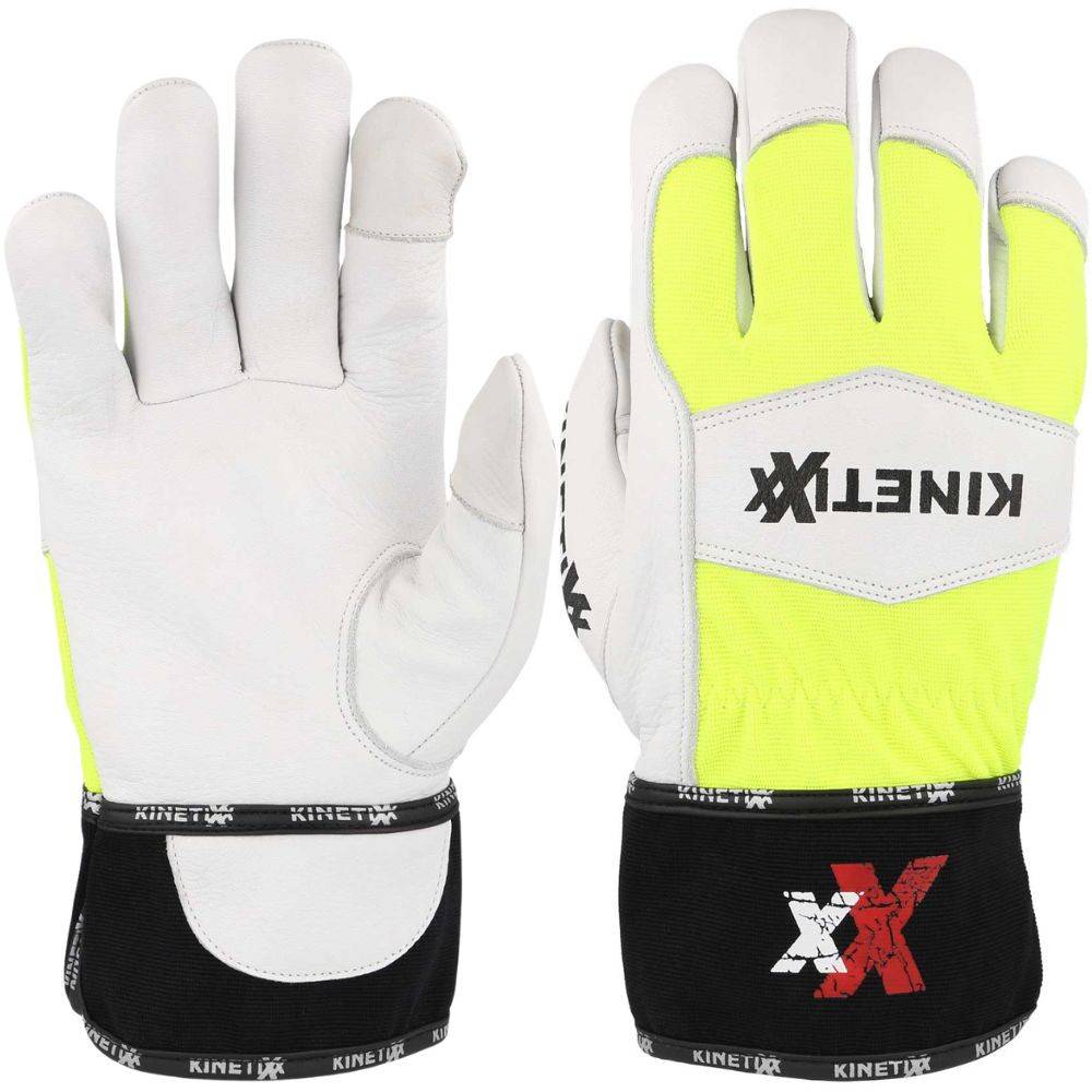 Kinetixx Robuste Leder-Schnittschutzhandschuhe X-Heavy Tiefpreis