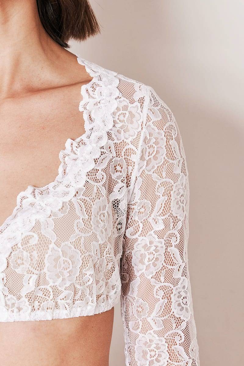 Krüger Madl Dirndlbluse Cassandra 3/4-Arm Super Rabatt
