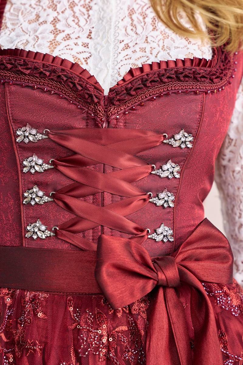 Krüger Madl Dirndl Olive (60cm) Bis zu 60% Rabatt