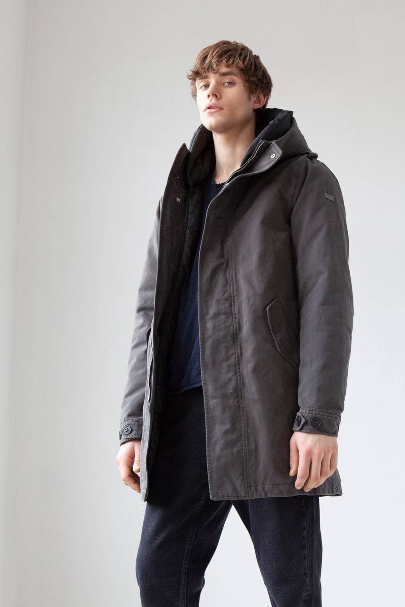 Lempelius BAUMWOLLPARKA ETO SKU: 6000616P86M 50% Rabatt mit kostenlosem Versand