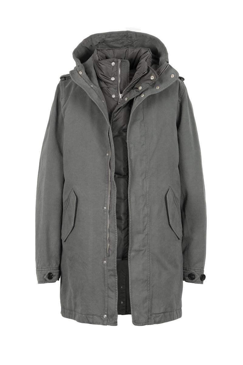 Lempelius BAUMWOLLPARKA TIO MIT DAUNENWESTE SKU: 6000616-63268M Weihnachtsangebot