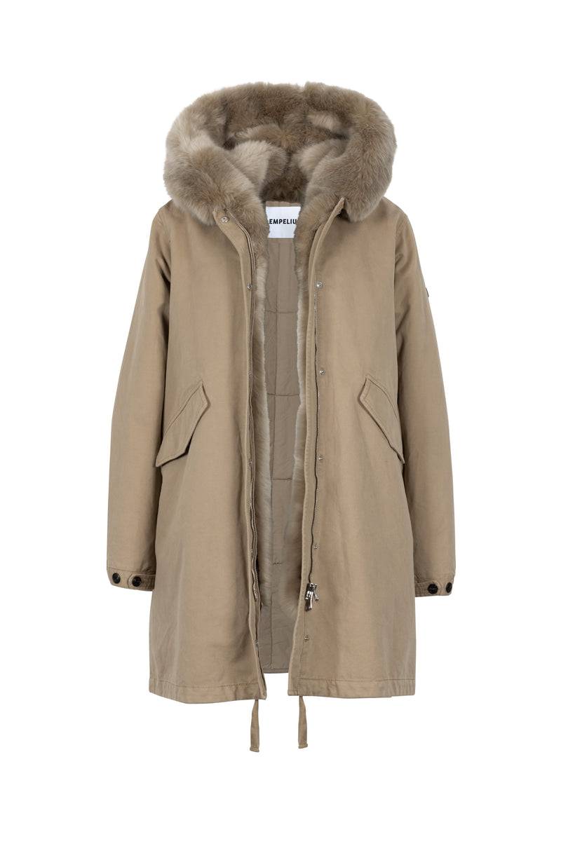Lempelius BAUMWOLLPARKA VAL SKU: 6000267F09S Sonderangebot der Fabrik