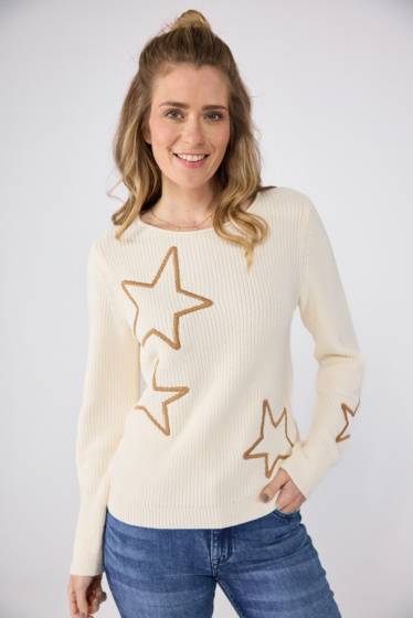 Lieblingsstück Sternenstick-Pullover Fabrik Onlineshop