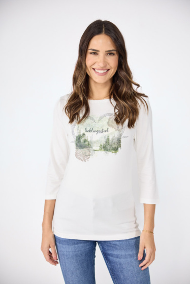 Lieblingsstück Frontmotiv-Shirt Sonderangebot