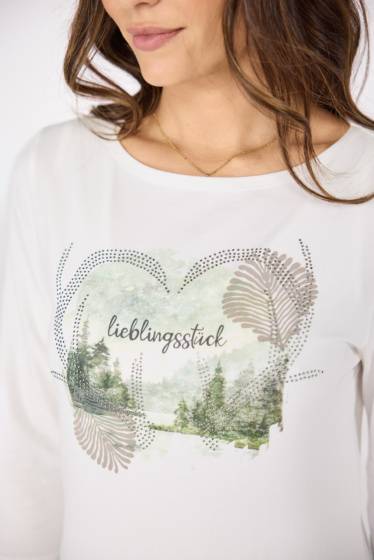 Lieblingsstück Frontmotiv-Shirt Sonderangebot