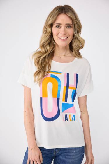 Lieblingsstück T-Shirt mit Oh la la-Motiv Versandkostenfrei