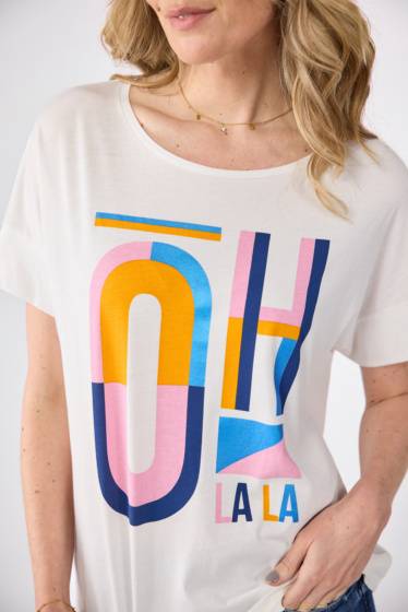 Lieblingsstück T-Shirt mit Oh la la-Motiv Versandkostenfrei