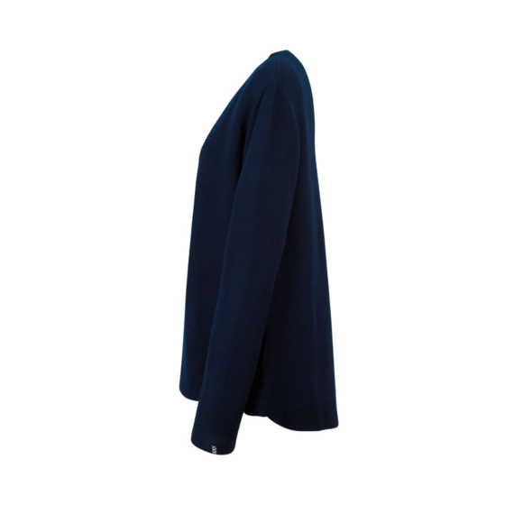 Lieblingsstück durchgeknöpfte V-Ausschnitt-Jacke Basic Weihnachtsangebot