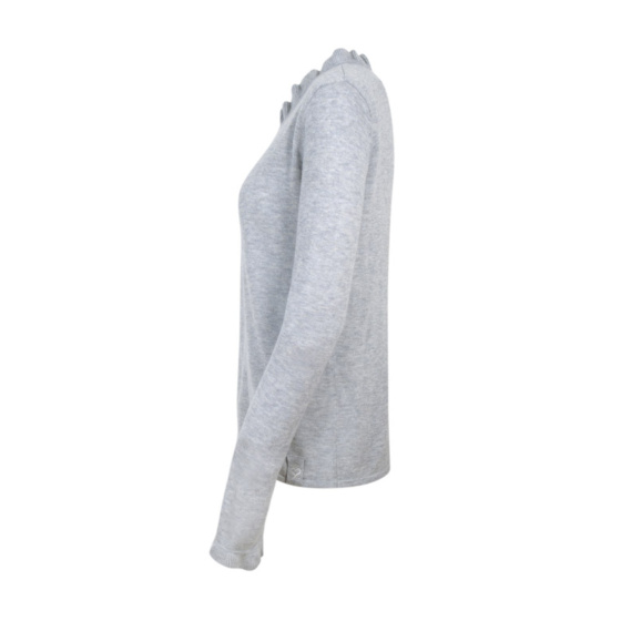 Lieblingsstück Pullover mit Rüschen-Details am Ausschnitt Lagerräumung