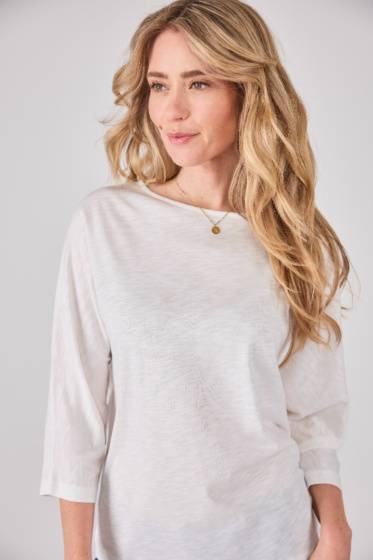 Lieblingsstück 3/4 Arm Basic Shirt Tiefpreis