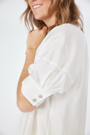 Lieblingsstück Bluse mit kurzem Raglan-Ärmel Letzte 3 Tage