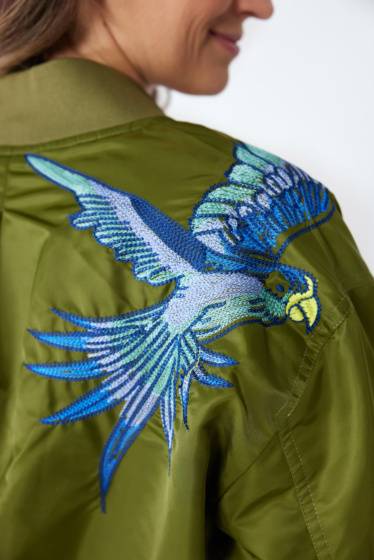 Lieblingsstück Bomberjacke mit Stickerei Neueste Stile