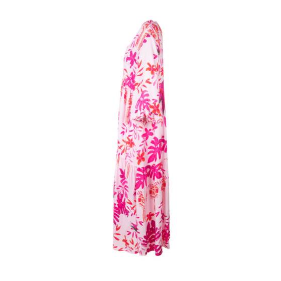 Lieblingsstück 3/4 Arm Kleid mit floralem Print Letzter Tag