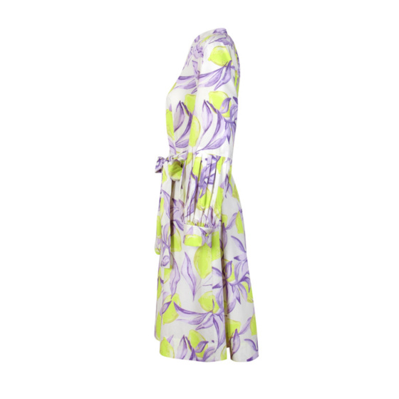 Lieblingsstück Durchgeknöpftes Kleid mit Lemon Print Exklusivangebot