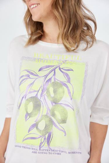 Lieblingsstück Halbarm T-Shirt Beautiful Moments Preisnachlass