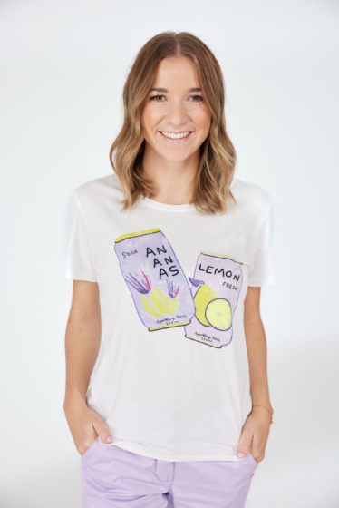 Lieblingsstück T-Shirt mit Dosenmotiv Saisonschlussverkauf