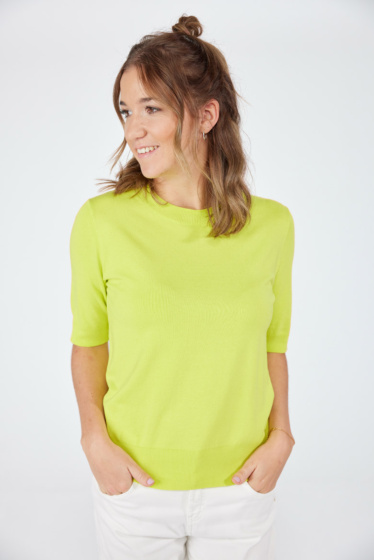 Lieblingsstück EP Halbarm Pullover mit Rippenbund Bestseller