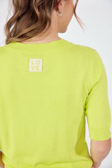 Lieblingsstück EP Halbarm Pullover mit Rippenbund Bestseller