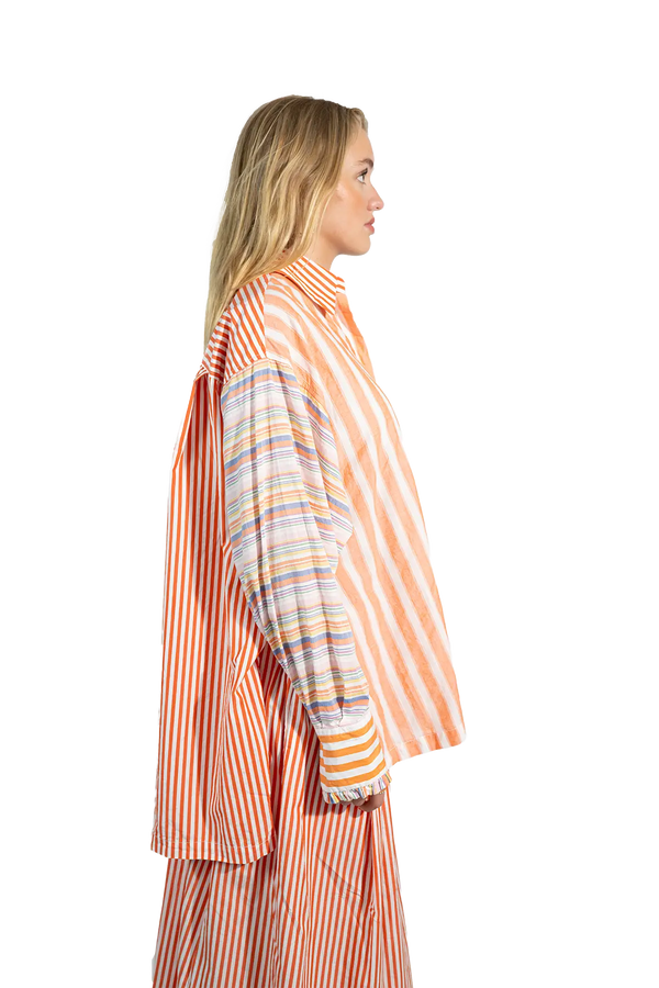 Love Joy Victory RE-BIRTH PATCHWORK BLUSE Strelitza Saisonschlussverkauf