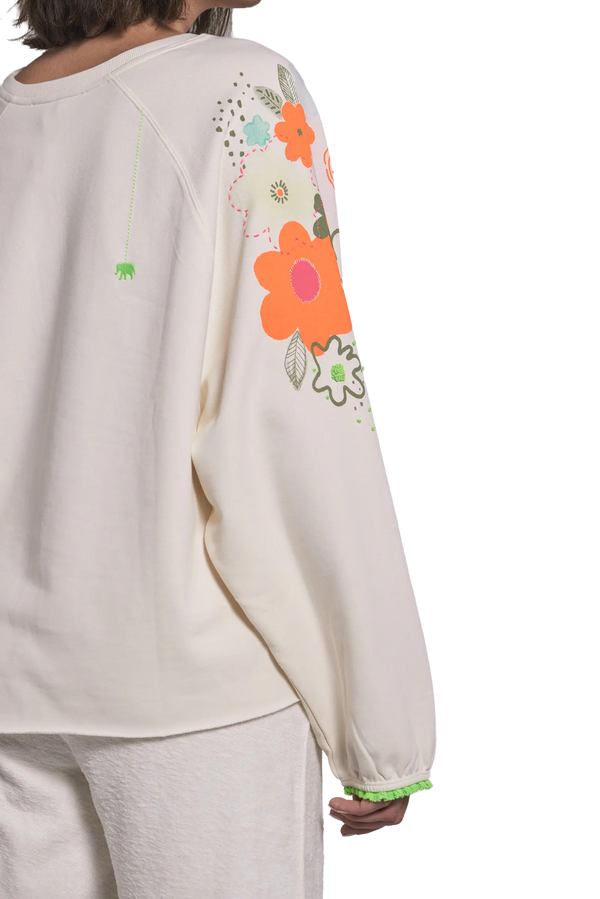Love Joy Victory Sweatshirt mit Stickereien Tulala Letzte 3 Tage