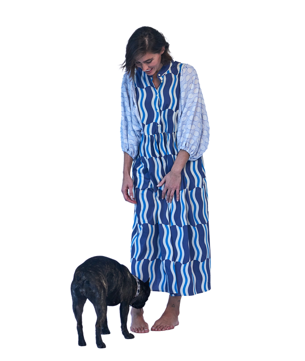 Love Joy Victory PATCHWORK KLEID DELICIAS Sonderangebot der Fabrik
