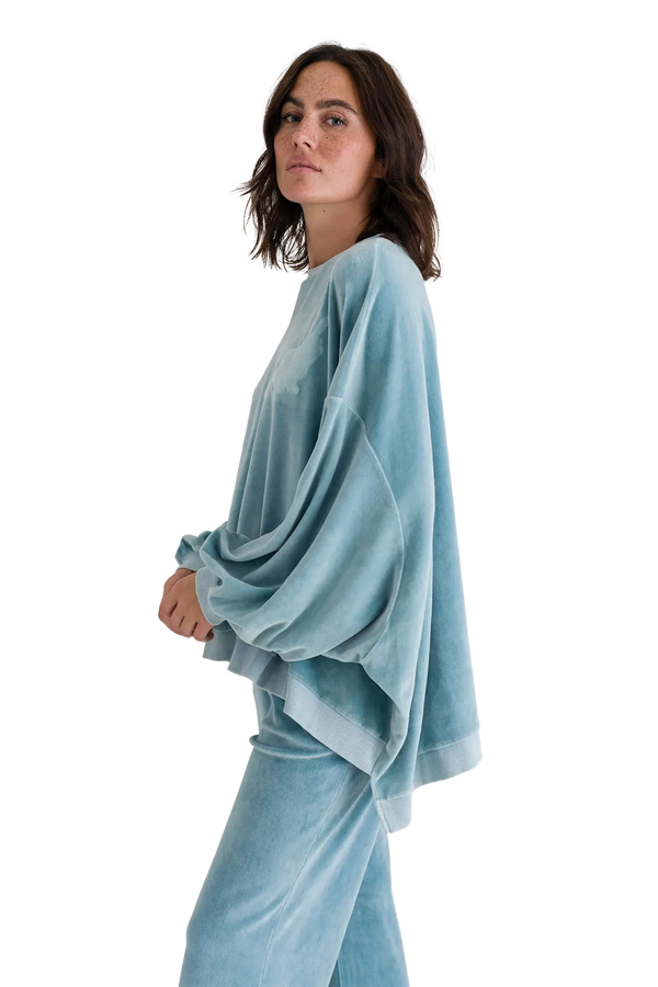 Love Joy Victory Velvet Oversize Sweatshirt Izar Auslauf