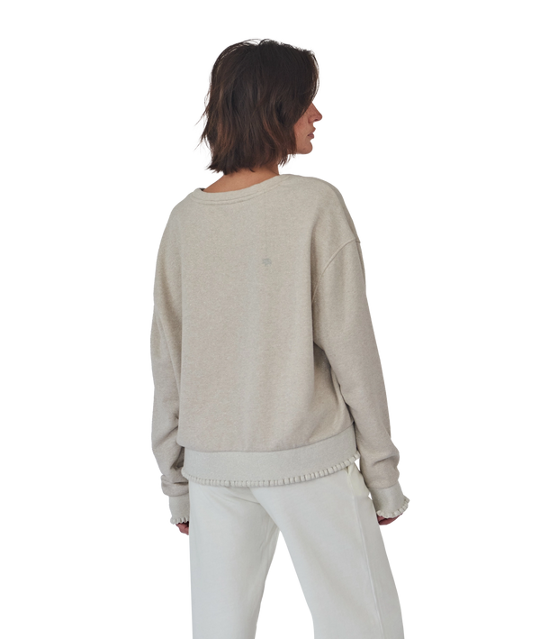 Love Joy Victory Glitter SWEATSHIRT ROSE Saisonschlussverkauf
