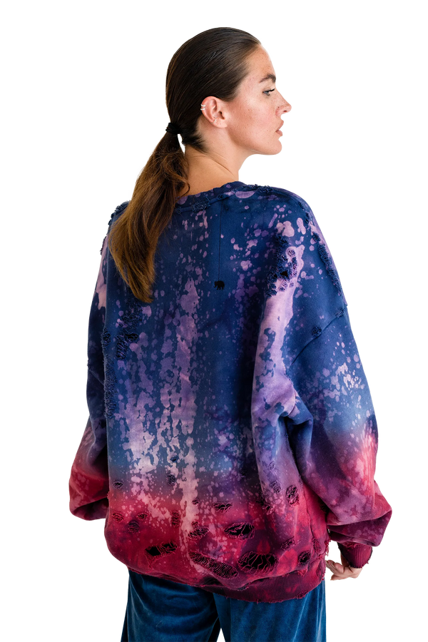 Love Joy Victory Oversize Sweatshirt Rana Heißer Verkauf