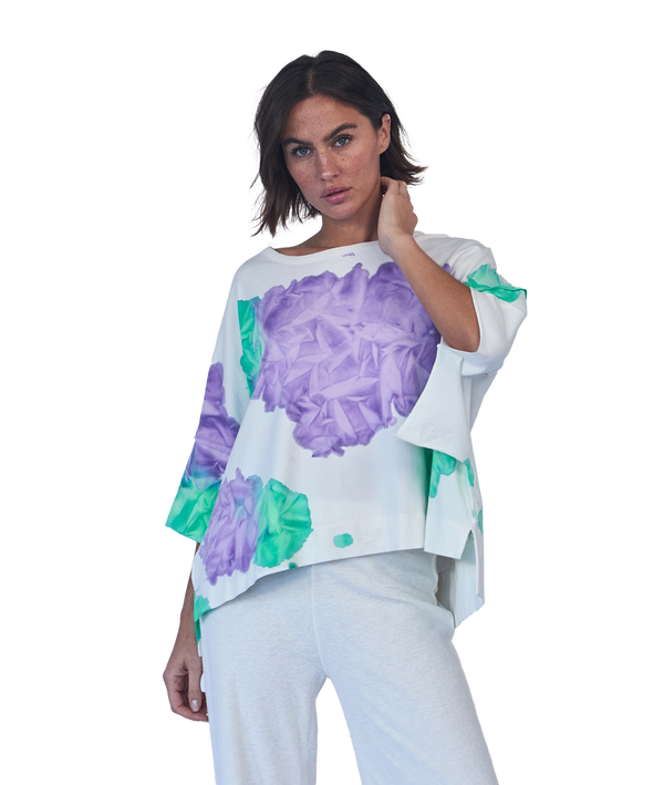 Love Joy Victory T-SHIRT Batik ROSITA Blitzangebot