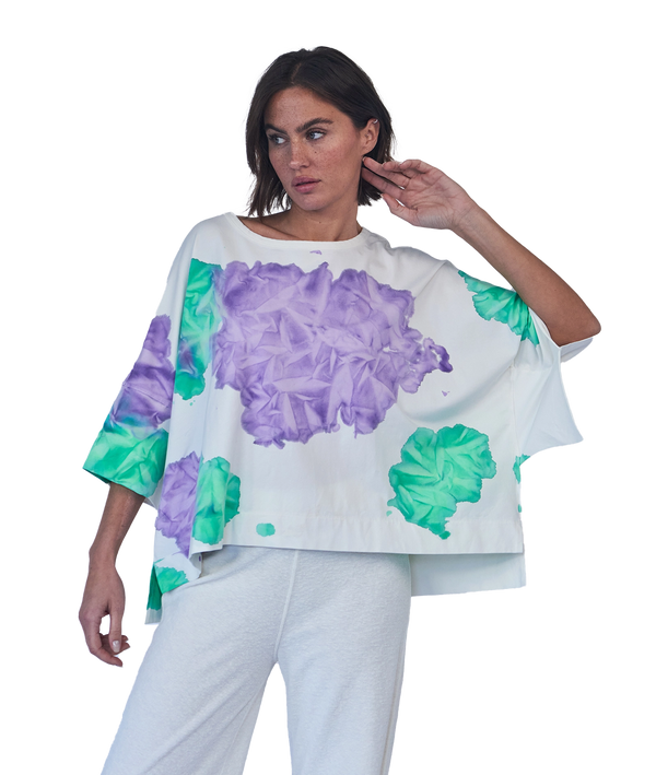 Love Joy Victory T-SHIRT Batik ROSITA Blitzangebot