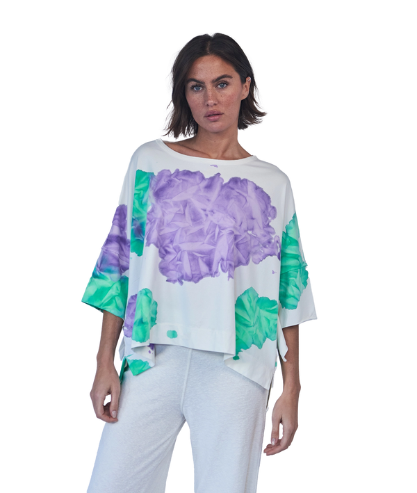 Love Joy Victory T-SHIRT Batik ROSITA Blitzangebot
