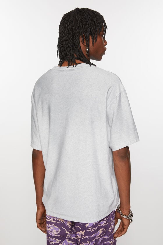 ﻿Acne Studios Logo-T-Shirt – lockere Passform Kostenloser Versand