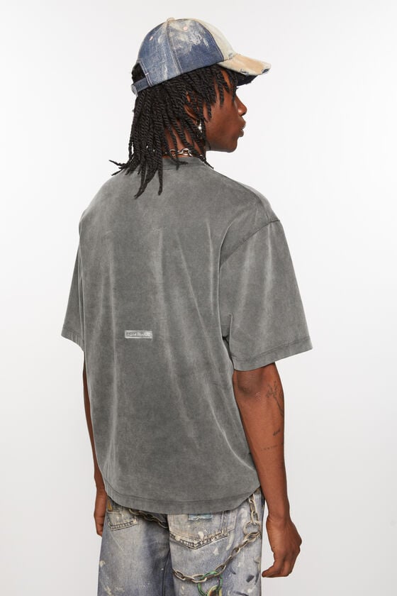Acne Studios T-Shirt mit Rundhalsausschnitt - Entspannte Unisex-Passform Limitierter Zeitrabatt