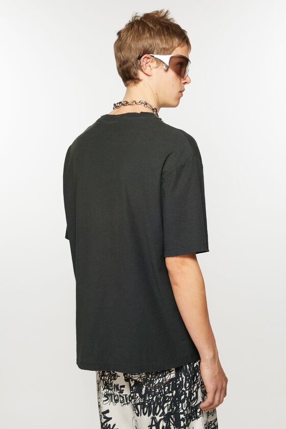 Acne Studios Logo-T-Shirt – lockere Passform Fabrik Onlineshop