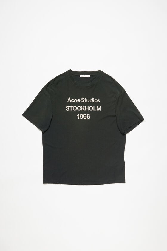 Acne Studios Logo-T-Shirt – lockere Passform Fabrik Onlineshop