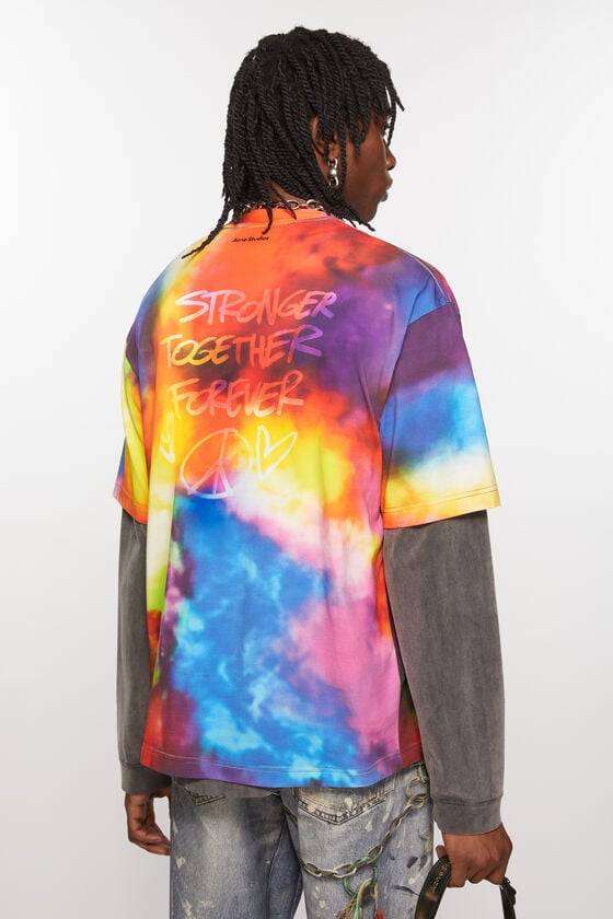 Acne Studios T-Shirt "Stronger Together Forever" Fabrikpreis