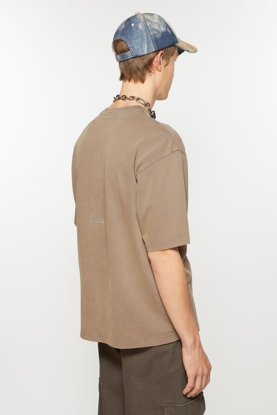Acne Studios T-Shirt mit Rundhalsausschnitt - Entspannte Unisex-Passform Rabatt