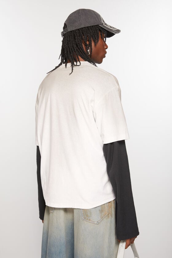 Acne Studios Logo-T-Shirt – lockere Passform Günstig kaufen