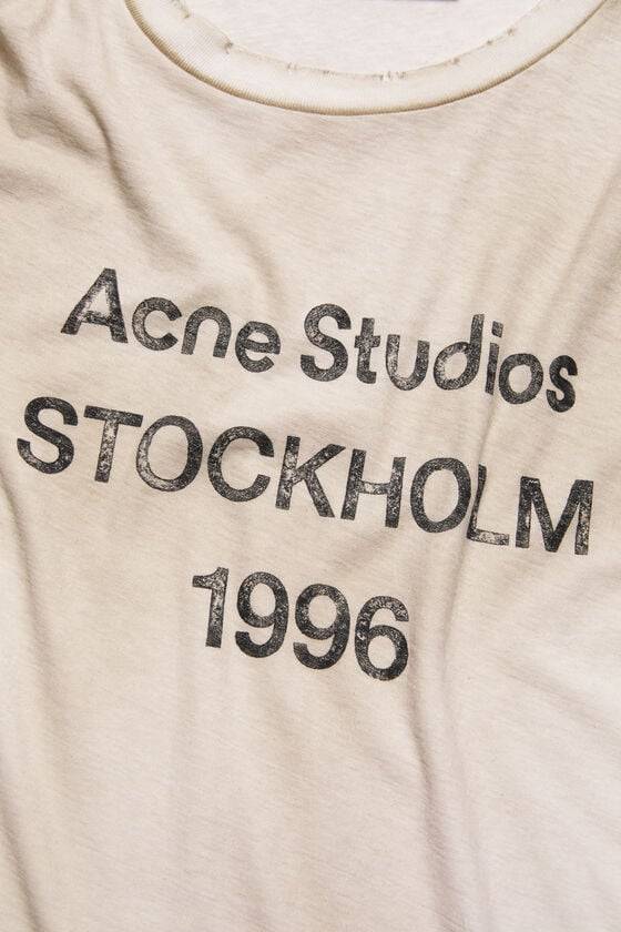 Acne Studios Logo-T-Shirt – lockere Passform Günstig kaufen