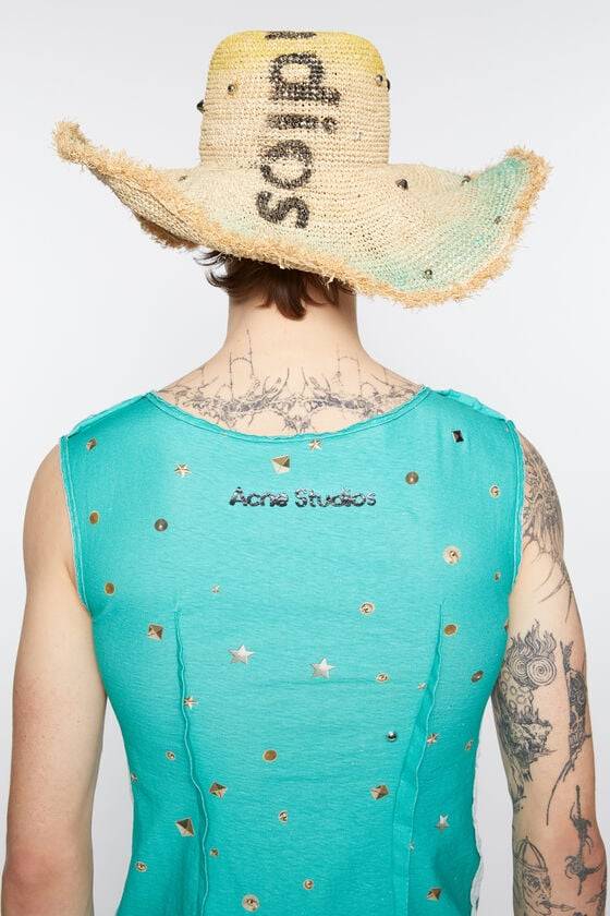 Acne Studios Bedrucktes Tanktop Versandkostenfrei