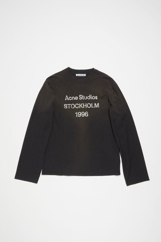 Acne Studios Logo-T-Shirt – lockere Passform Flash Sale