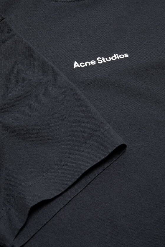 Acne Studios T-Shirt Stamp-Logo - lockere Passform Begrenztes Angebot