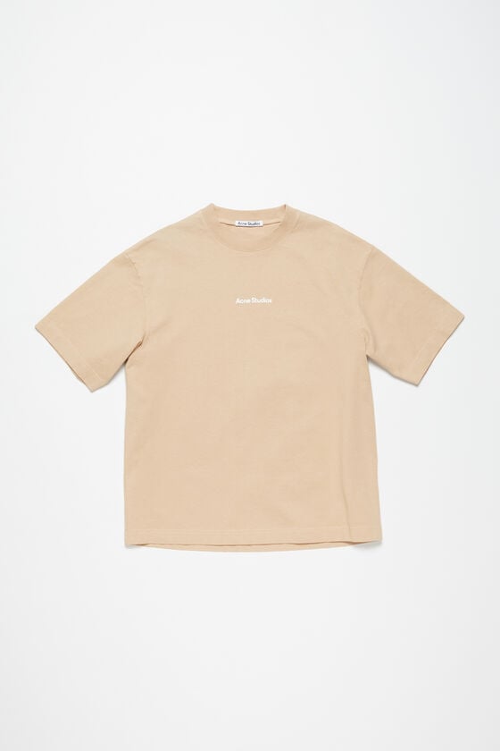 Acne Studios T-Shirt Stamp-Logo - lockere Passform Online Shopping
