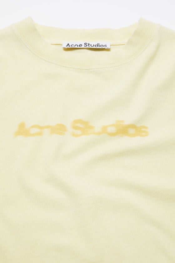 Acne Studios Verschwommenes Logo-T-Shirt - Entspannte Unisex-Passform Muttertagsangebot