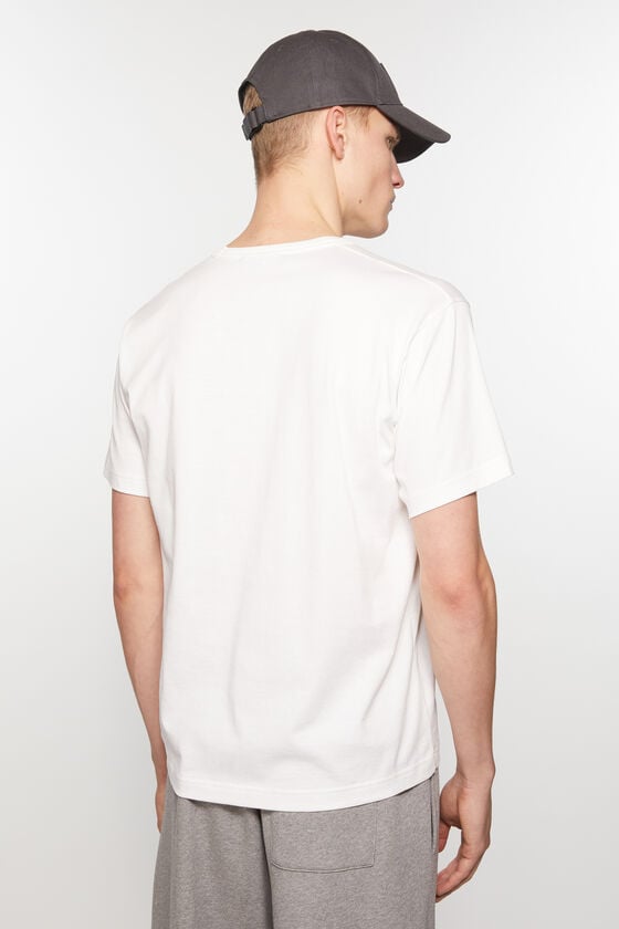 Acne Studios T-Shirt mit Rundhalsausschnitt - Normale Passform Unisex Neuheiten
