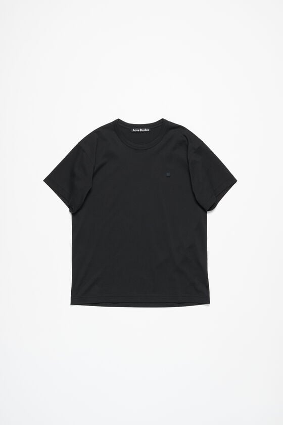 Acne Studios T-Shirt mit Rundhalsausschnitt - Normale Passform Unisex Räumungsverkauf