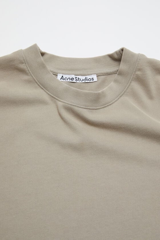 Acne Studios T-Shirt mit Rundhalsausschnitt in lockerer Passform Sonderangebote
