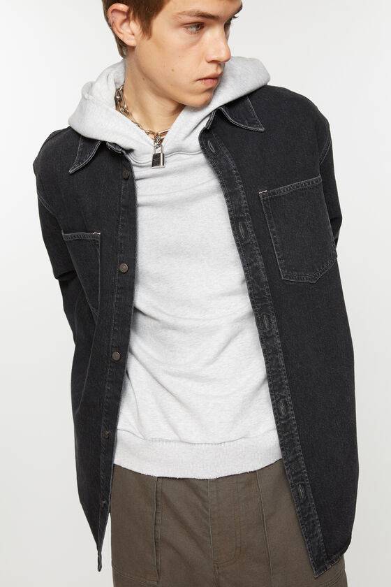 Acne Studios Jeanshemd mit Knopfleiste - Lockere Passform Begrenzte Freigabe