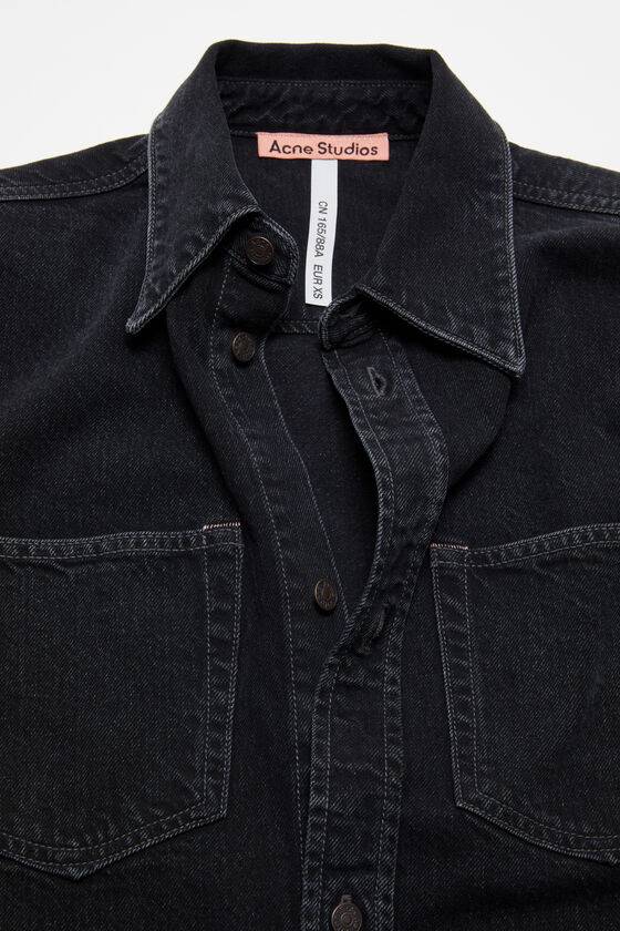 Acne Studios Jeanshemd mit Knopfleiste - Lockere Passform Begrenzte Freigabe