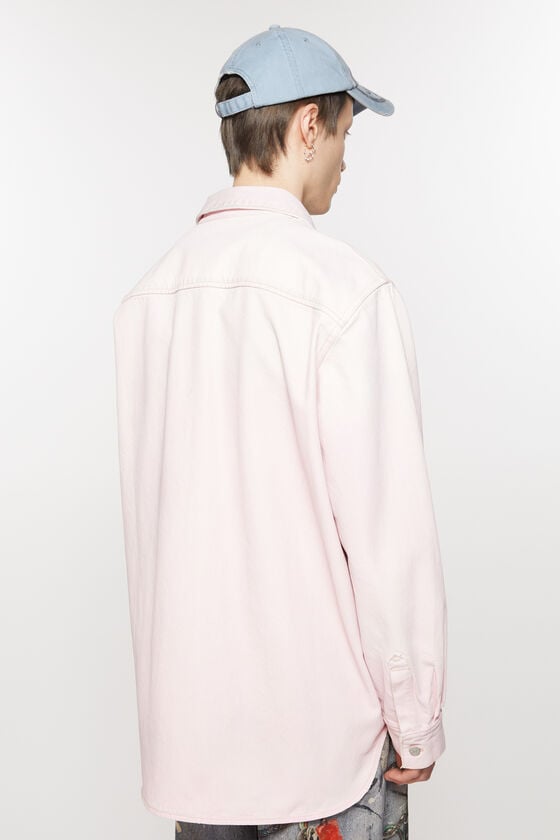 Acne Studios Jeanshemd mit Knopfleiste - Lockere Passform JETZT KAUFEN